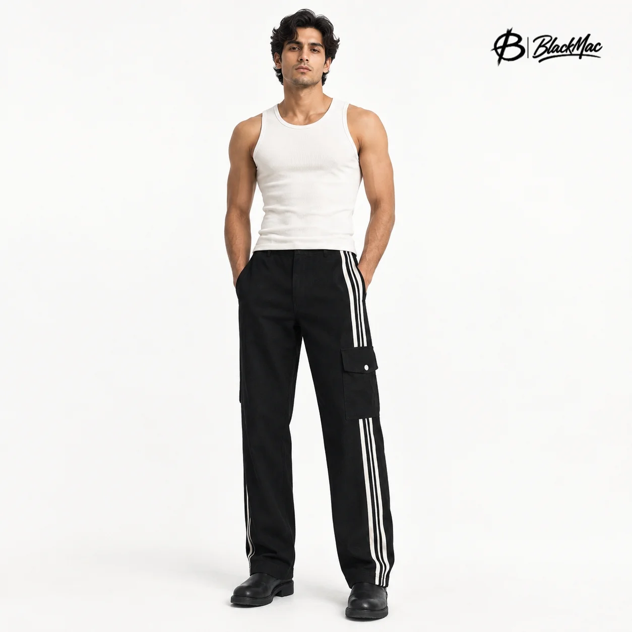 BlackMac - Striped Baggy.